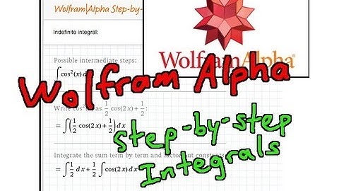 Solve Integrals Step by Step with Wolfram Alpha! Amazing!