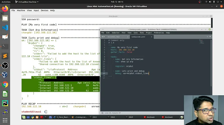 2) run Play with Task, Understand stdout & stderr, What is difference between stdout_lines & stdout