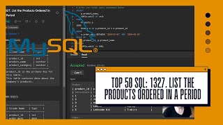 Master SQL: Unraveling 'List the Products Ordered in a Period' Query | Real-World SQL Tutorials Net Worth