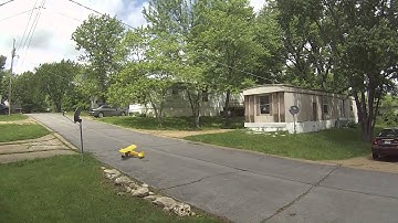 Scratch Built Styrofoam Piper J3 Cub Prepares To Fly Again