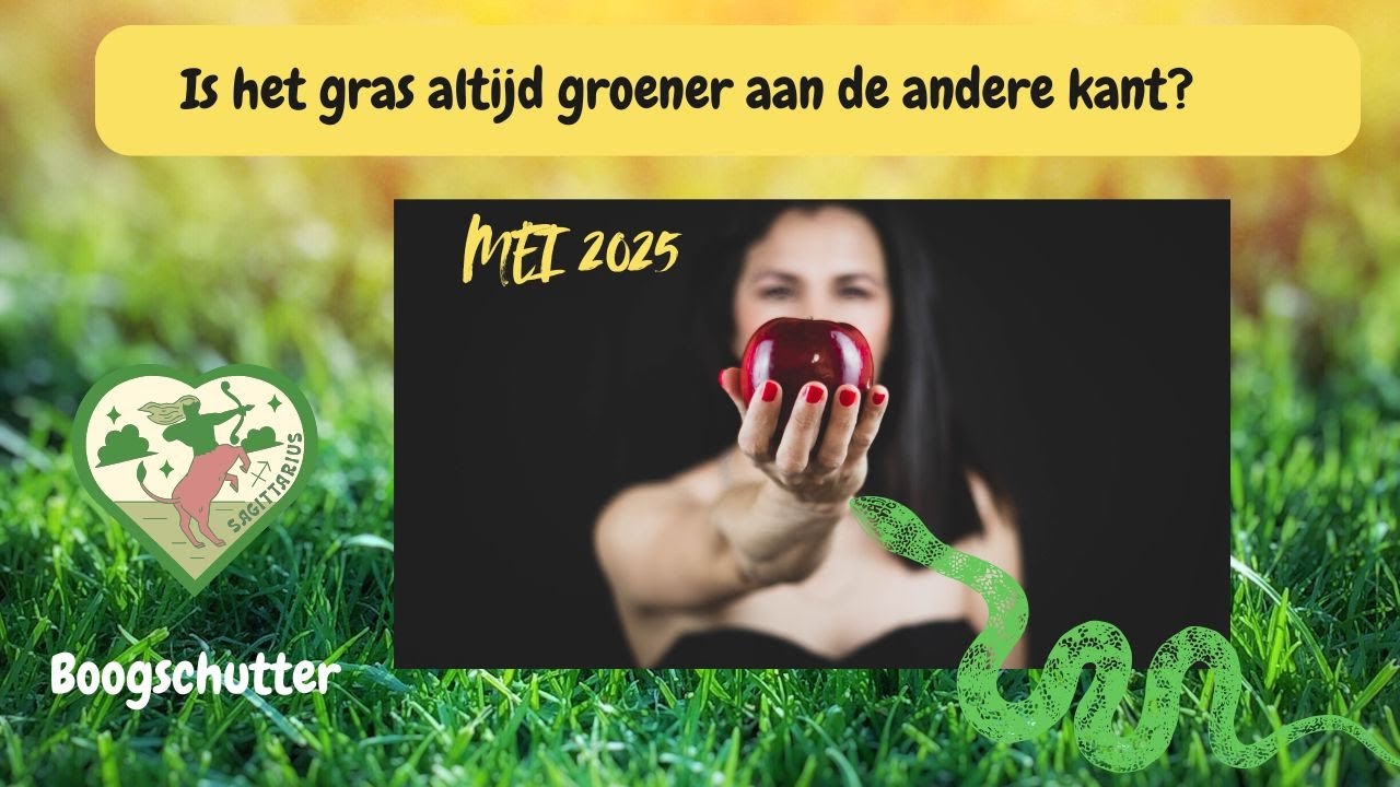 BOOGSCHUTTER MEI 2025 -Is het gras altijd groener aan de andere kant?