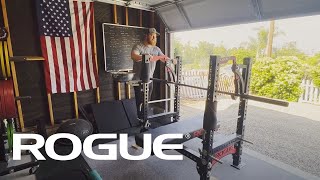 Rogue Equipped Home Gym Tour  Scott In San Diego, CA
