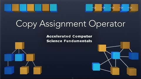 [Object-Oriented Data Structures in C++] 3.3 Copy Assignment Operator