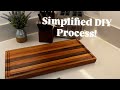 How I Created a Simple DIY Cutting Board 