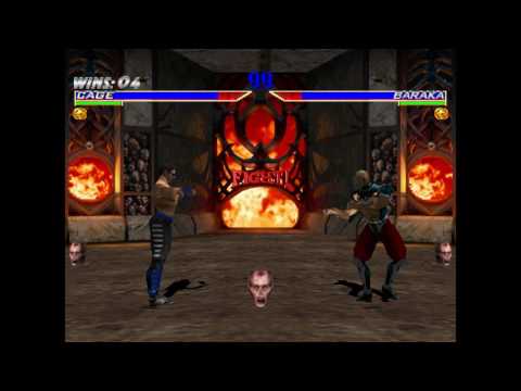 Mortal Kombat Gold Johny Cage Dreamcast 4K