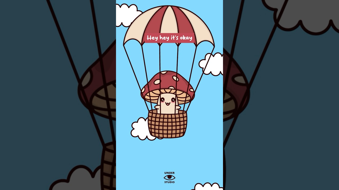 It’s Okay 🎈 Mushie Having A Day | Music Animation Meme | Original Audio: @hicorook