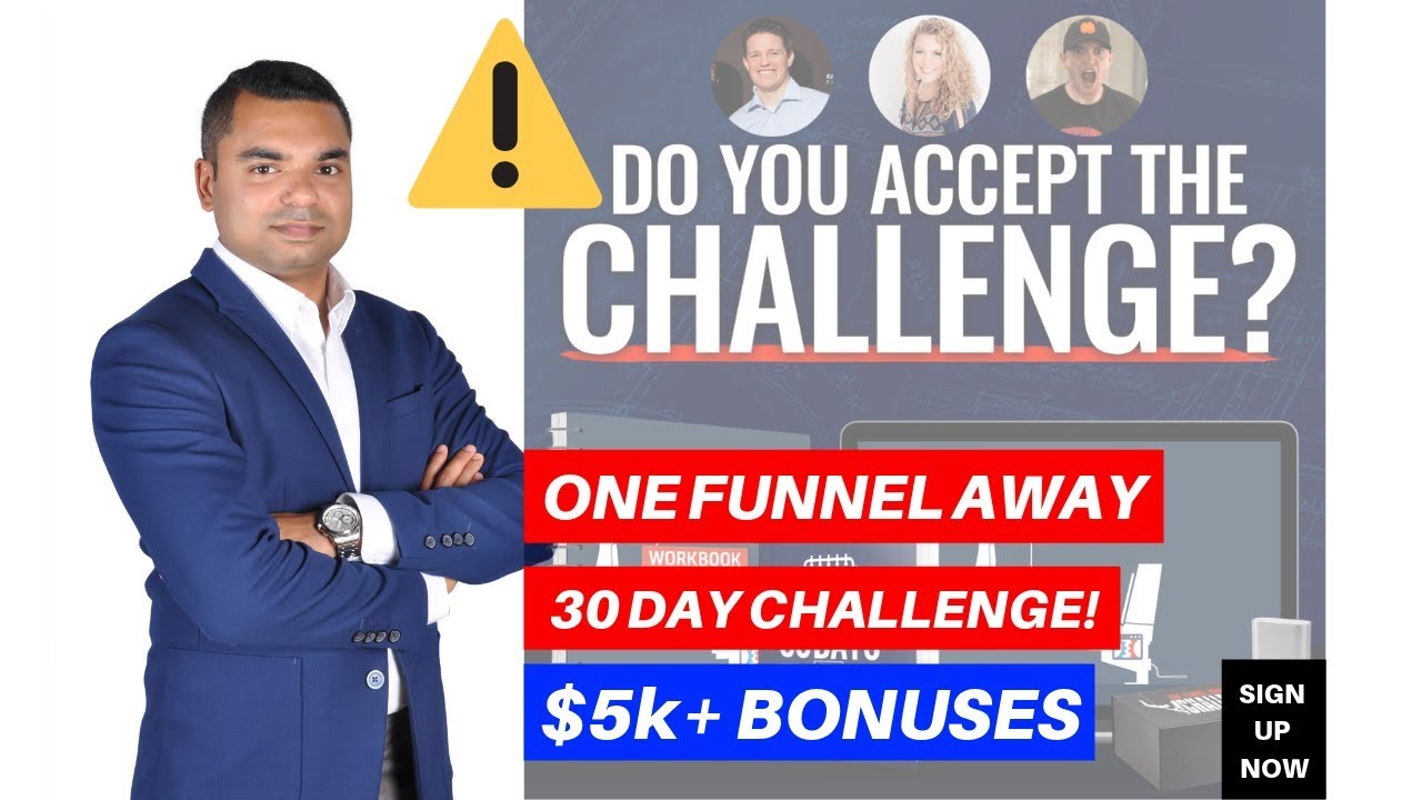 Clickfunnels ONE FUNNEL AWAY 30 Day Challenge | MASSIVE BONUSES - OFA ...