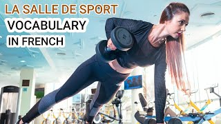 French vocabulary :  The gym - Episode 19