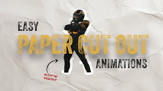 EASY Paper Cut Out Animation! (NO EDITING REQUIRED!)