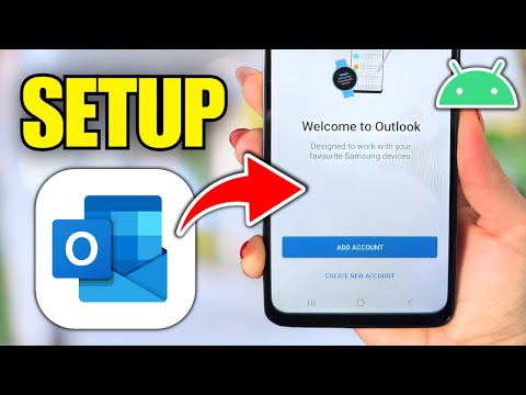 How To Setup Outlook On Samsung Phone (Android)