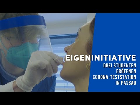 „Eigeninitiative“ - Drei Studenten eröffnen Corona-Teststation in Passau