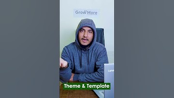 Theme VS Template || Theme or Template me kya frq hy? || #youtubeshorts #wordpress #viralshorts