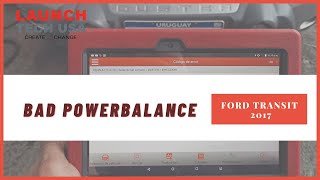 FORD Transit 2017 | Bad PowerBalance | X-431 PRO 3