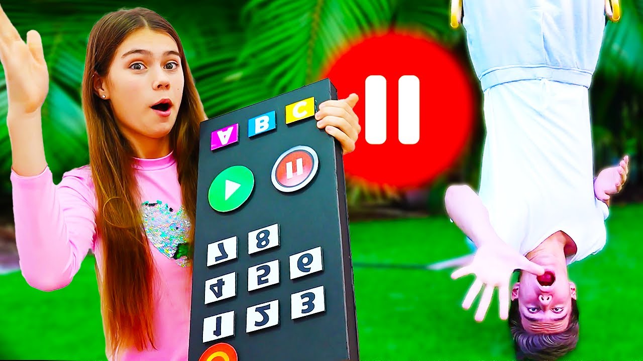 Desafío de pausa y otros desafíos divertidos para niños | Nastya Artem Mia