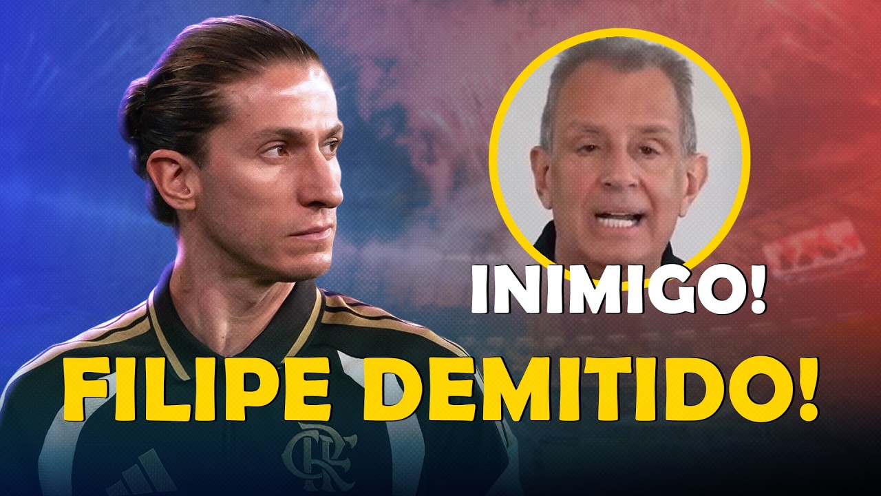 INACREDITÁVEL! FILIPE LUÍS DEMITIDO DO FLAMENGO! | LEONARDO JARDIM NOVO TÉCNICO?