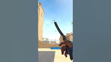 CS2 Mirage - The old stairs smoke is broken.. #cs2 #counterstrike