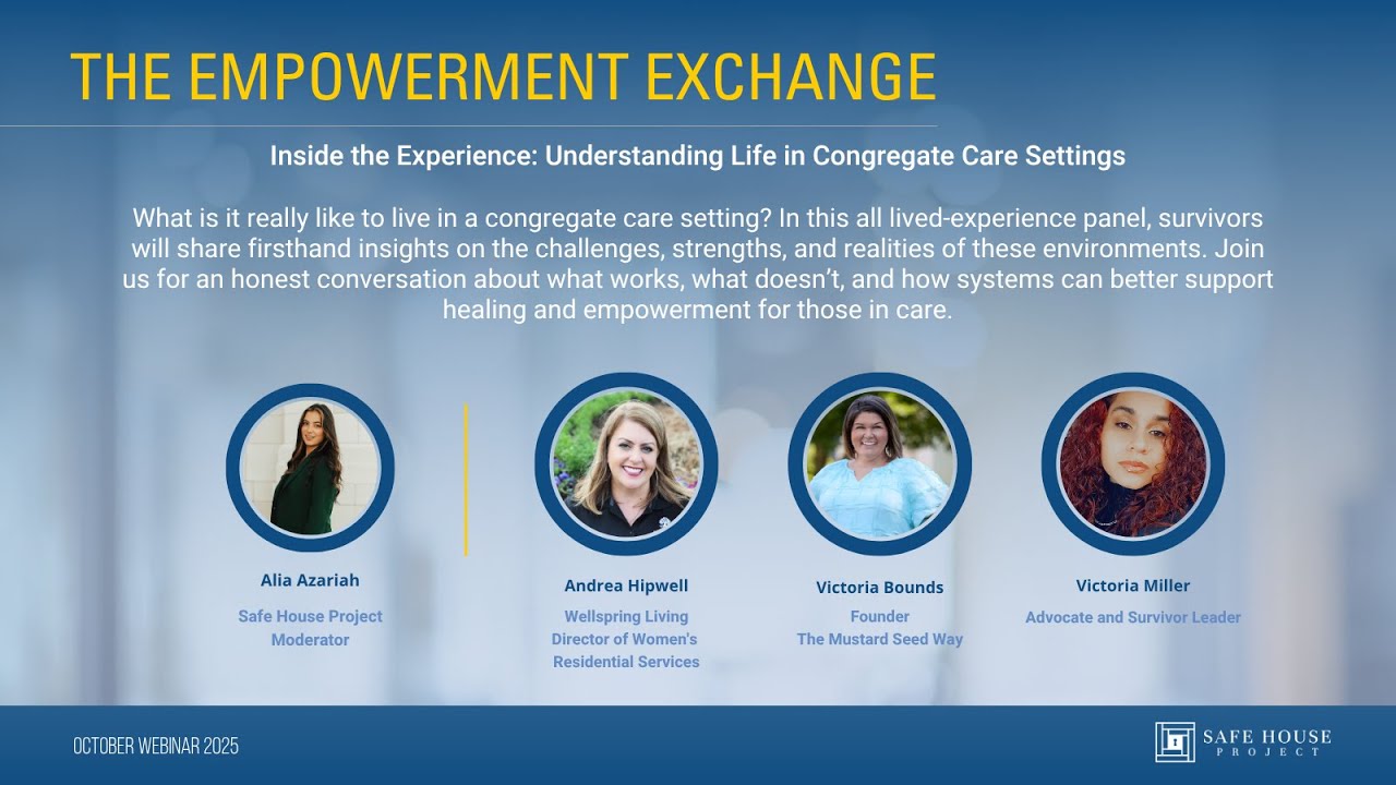 Inside the Experience: Understanding Life in Congregate Care Settings