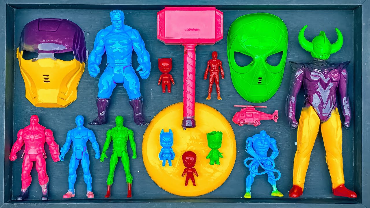 AVENGERS TOYS #544 /Action Figures/Unboxing/Cheap Price/Spiderman,Ironman,Hulk,Thor/Toys