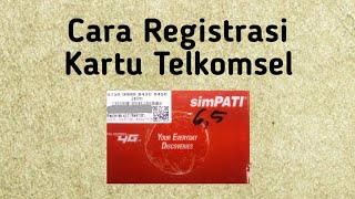 Cara Registrasi Kartu AS Telkomsel Terbaru