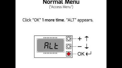 Control Unit with Display Bft | Simplified VS Normal ("Access") Menu - Tutorial (EN)