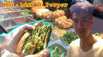 Giới trẻ xếp hàng đông nghẹt chờ mua bánh mì của chàng hotboy Pew Pew