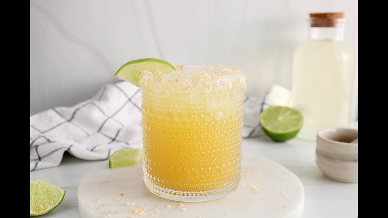 Coconut Water Mocktail with Pineapple YouTube