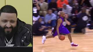 Dj Khaled Reacts To Vince Carters 360 Windmill Dunk 2000 Dunk Contest