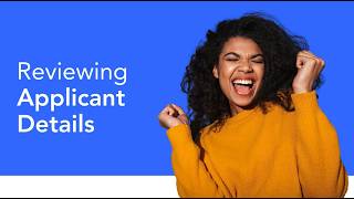 Recruitment Portal - 10 Reviewing Applicant Details