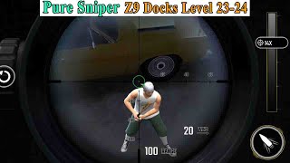 Pure Sniper Z9 Docks Campaign 23-24 | City Gun Shooting | How to play pure sniper screenshot 2