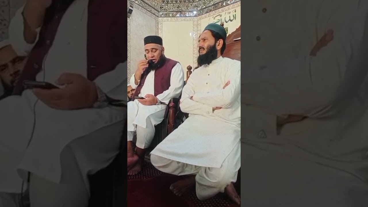 #حافظ فیصل بلال حسان صاحب گوجرانوالہ میں مولاناخالدصفدرصاحب کےہاں کلام پڑھتے ہوئے ے@SuffaUrduTv 