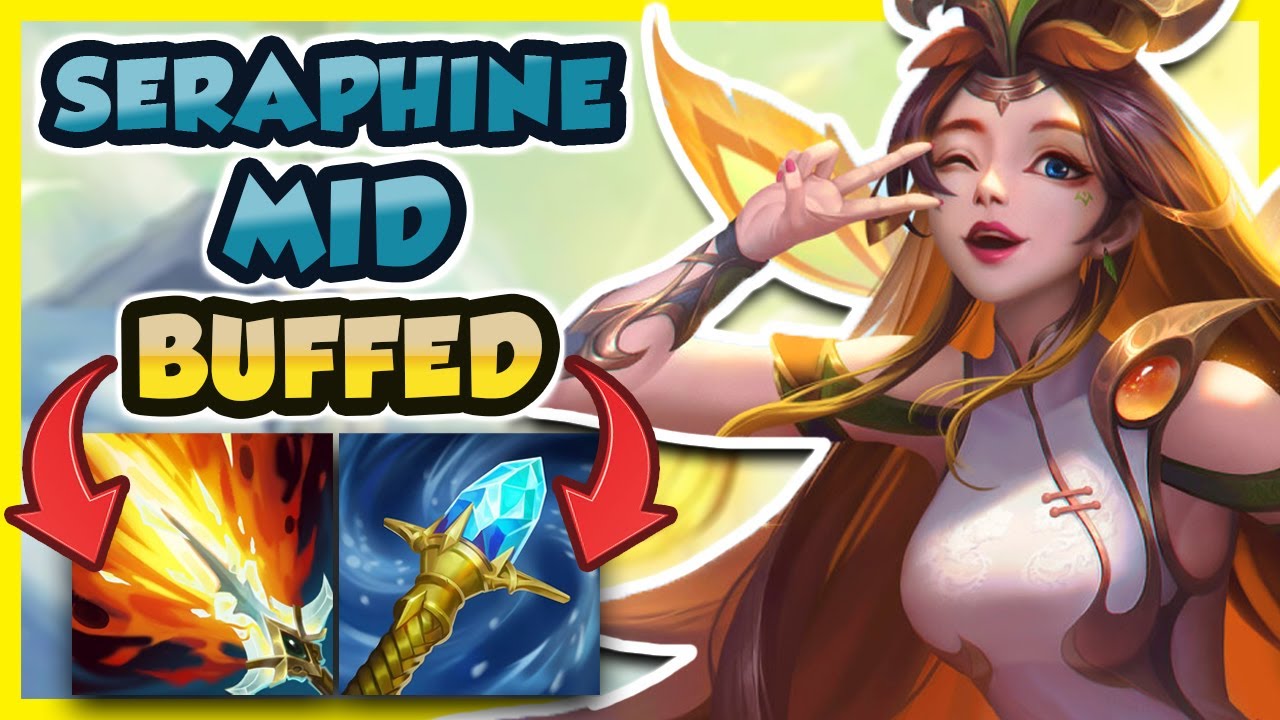 Carrying in MASTERS with Seraphine's new BUFFED best items! | Erick Dota Full Game