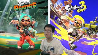 Lets play both Splatoon games today! Splatoon 3 and Splatoon Raiders