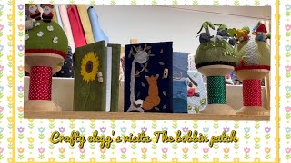 Crafty clegg’s spring vlogs.
The bobbin patch. https://www.bobbinpatch.com/ Crafty clegg’s spring vlogs.