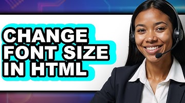 How to Change Font Size in Html - Step by Step