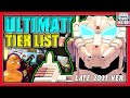 The ULTIMATE KU Tier List! ALL KAIJUS RANKED [Updated] [Late 2023 Version] ||| Kaiju Universe