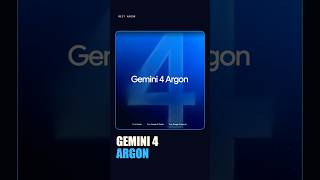 New Gemini 4 Model Argon #tech #ai #Google #subscribe #gemini