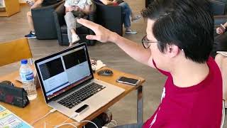 Human interaction through Leap motion detector