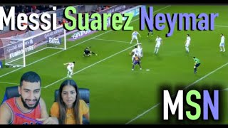 Reacting to 10 Times The MSN Trio Impressed The World ► Messi - Suárez - Neymar