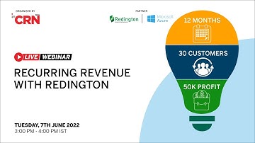 Recurring Revenue with Redington | North Zone | 7th June 2022