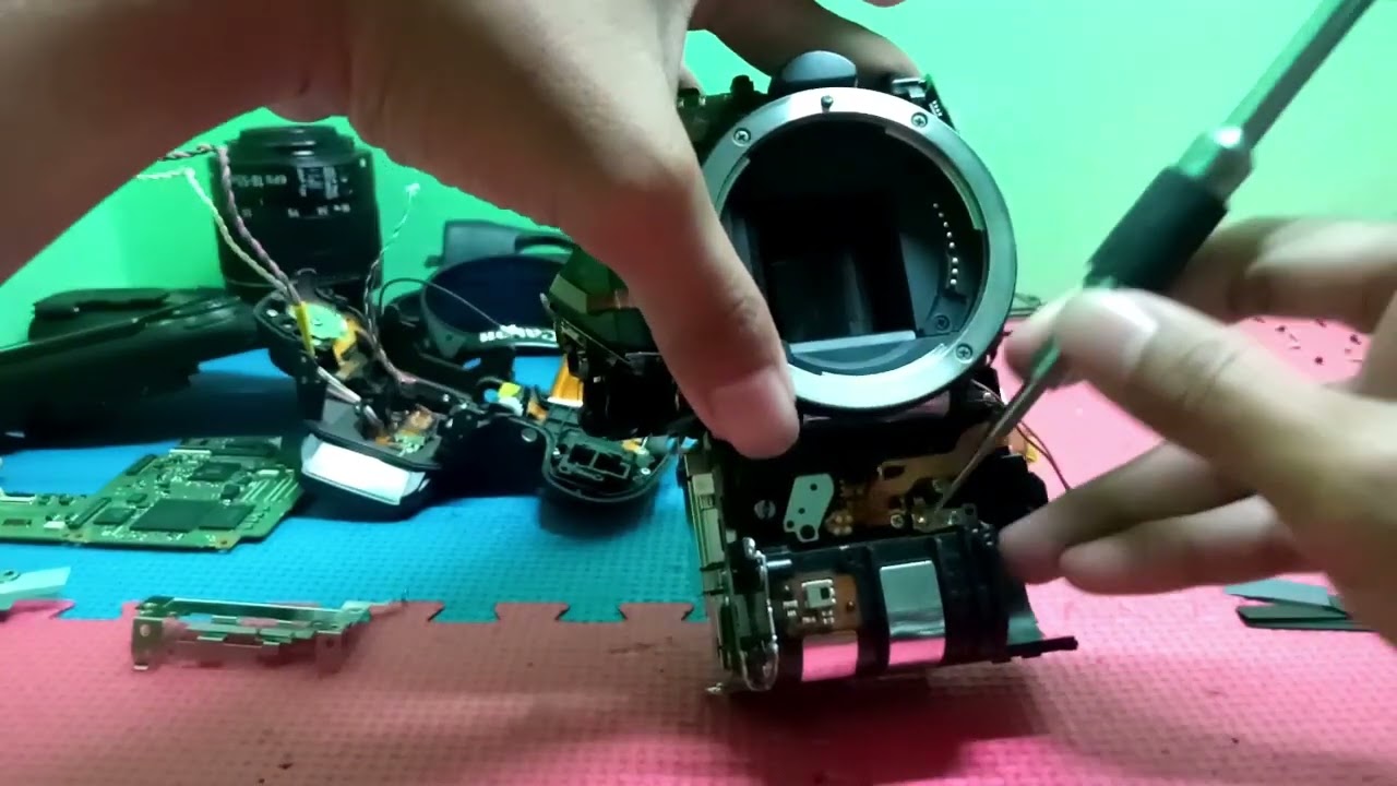 Canon 70D repair error 30 / shutter blade part 3