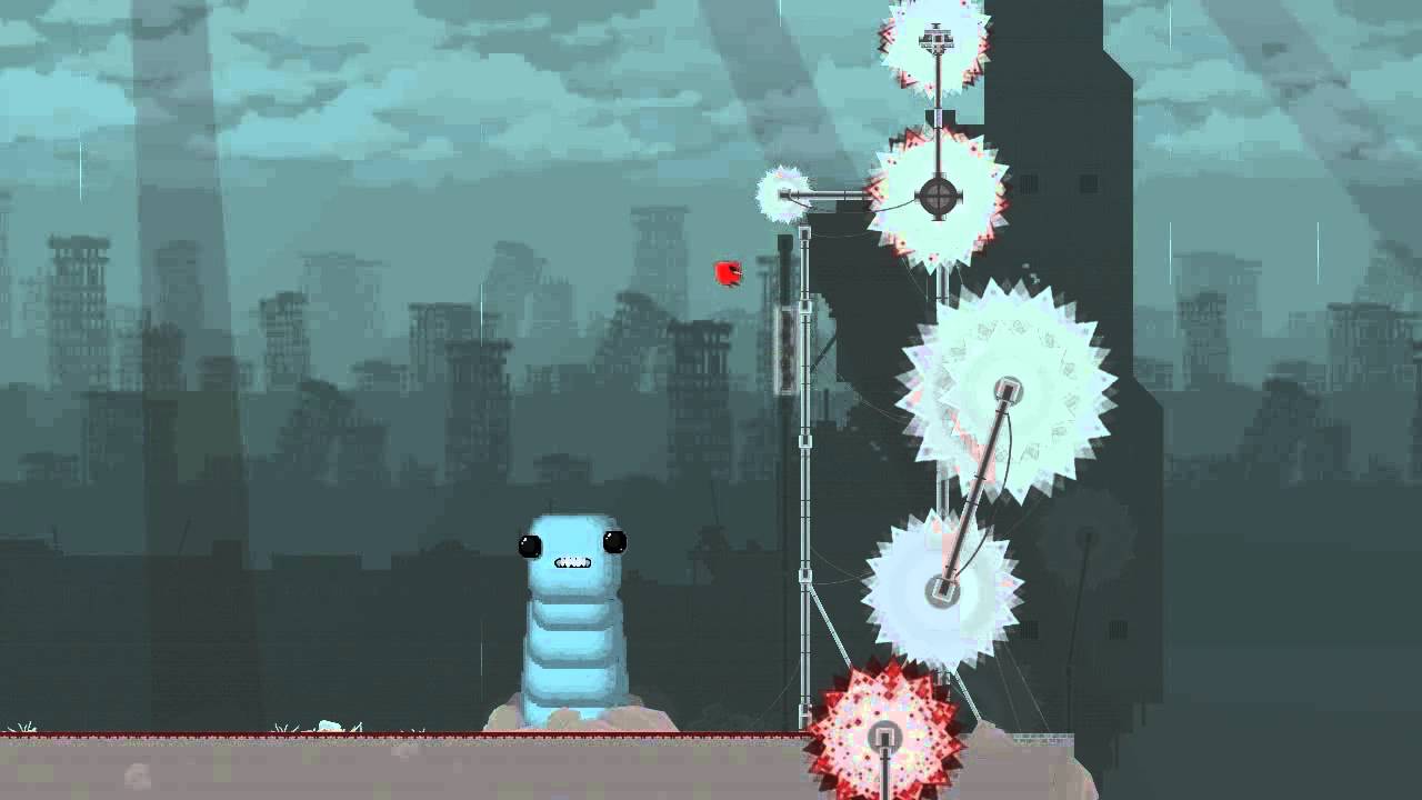 Meat R Boss Fight Super Meat Boy Larries Lament