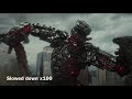 Mechagodzilla 2021 roar sped up and slowed down