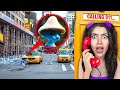 Top 7 CRAZIEST CHARACTERS Spotted IN REAL LIFE! (PURPLE MONSTER, EVIL TOILET, ANGRY GIRL, &amp; MORE!)