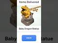 Free Dragon Statue 🎁! Clash of Clans !!  #clashofclans #dragon ,#free #top #news
