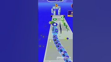 Snake run race gameplay 5🔥🌋 #snakerun #shorts