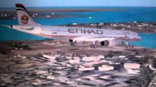 FSX ETIHAD AIRWAYS ABU DAHBI TO BAHRAIN