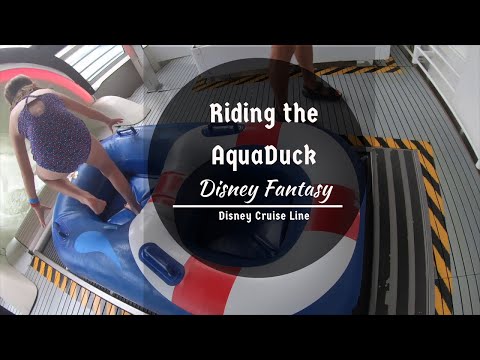 Riding the AquaDuck