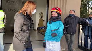 NOTA CON AGUSTINA VALDEZ TRAS SALIR SEGUNDA EN EL CLASICO EVA DUARTE DE PERON (@STELLA MASSOLA)