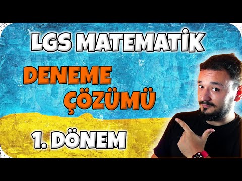 LGS Matematik 1. Dönem DENEME ÇÖZÜMÜ