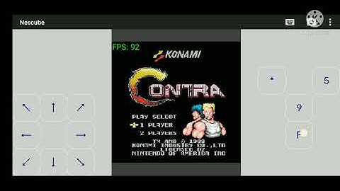 CLASSIC CONTRA ON J2ME LOADER EMULATOR
